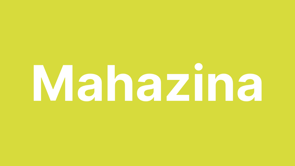 Mahazina